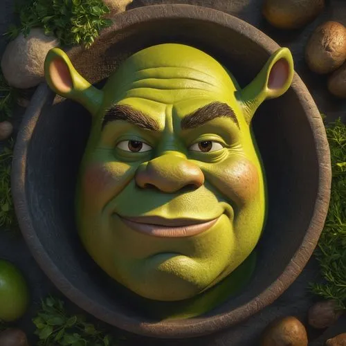 ogre,orc,wall,greek in a circle,hulk,green skin,greek,honeydew,cgi,chayote,lime,dad grass,gurnigel,granny smith,grinch,goblin,pea,cinema 4d,lokportrait,hercules,Photography,General,Fantasy