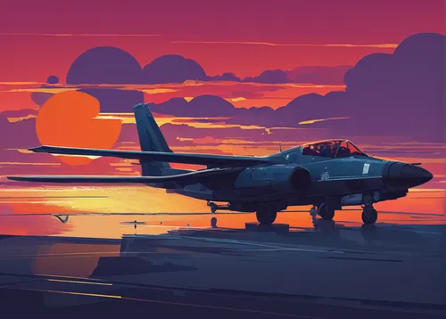 harrier,bomber,afterburner,sunrise in the skies,jet,pilot,buccaneer,dusk,plane,dusk background,sukhoi su-27,beagle-harrier,f a-18c,hornet,approach,tomcat,sunset,corsair,aircraft carrier,extra ea-300,Illustration,Vector,Vector 05