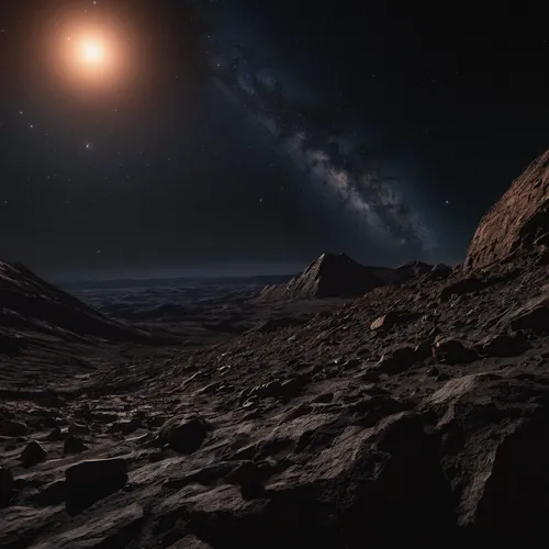 exoplanet,terraforming,galilean moons,moonscape,lunar landscape,brown dwarf,alien planet,iapetus,binary system,nightscape,kerbin planet,moon valley,planetary system,alien world,planet mars,crater rim,red planet,asteroid,volcanic landscape,asteroids,Photography,Documentary Photography,Documentary Photography 24