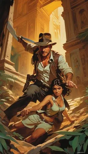 indiana jones,quatermain,karakas,alatriste,game illustration,esmeralda,filoni,pecos,bamaca,isabela,smugglers,zarina,deadlands,plundering,granado,eldorado,elrio,pirata,pirate treasure,barbossa