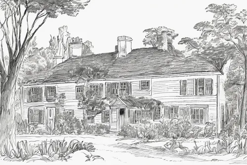 lincoln's cottage,house drawing,old colonial house,country cottage,cottages,farmhouse,old houses,new england style house,country house,cottage,old house,clay house,clover hill tavern,old home,peat house,traditional house,hand-drawn illustration,henry g marquand house,flock house,houses clipart,Illustration,Retro,Retro 22