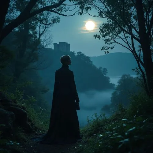 woman silhouette,shipka,volturi,the night of kupala,man silhouette,sokurov,Photography,Fashion Photography,Fashion Photography 11