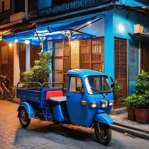 tuk tuk,piaggio ape,blue pushcart,rickshaw,piaggio,hanoi,electric golf cart,hoian,ha noi,tata nano,hoi an,electric scooter,peel p50,datsun truck,delivery truck,suzuki splash,subaru 360,vietnam vnd,teal blue asia,nissan cube,Photography,General,Realistic