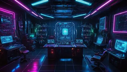 ufo interior,computer room,sci fi surgery room,cyberpunk,80's design,scifi,80s,sci-fi,sci - fi,game room,spaceship space,neon,cyber,retro diner,neon coffee,futuristic,cybertruck,interiors,neon arrows,sci fi,Conceptual Art,Daily,Daily 28