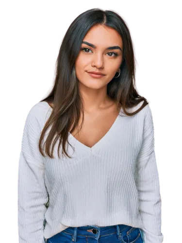 girl on a white background,portrait background,menswear for women,jeans background,on a white background,white background,transparent background,on a transparent background,yellow background,girl in t-shirt,indian,kamini,png transparent,grey background,denim background,cardigan,women's clothing,motor vehicle,bolero jacket,sweater,Illustration,Realistic Fantasy,Realistic Fantasy 06