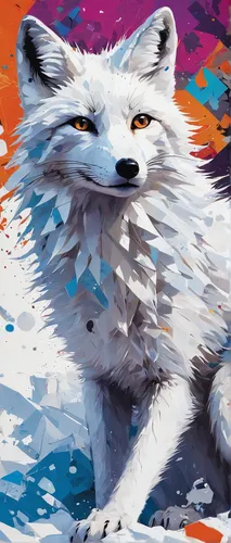 arctic fox,fox,a fox,sand fox,desert fox,mozilla,child fox,furta,grey fox,red fox,cute fox,foxes,firefox,kitsune,silver fox,redfox,adorable fox,little fox,garden-fox tail,lynx,Conceptual Art,Oil color,Oil Color 07