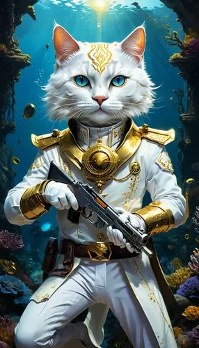 cat warrior,korin,miqdad,gato,white cat,miqati,golcuk,catterson,chevalier,eqecat,uematsu,atoki,vahanian,catino,admiral,felino,georgatos,mmogs,excalibur,kitterman,Conceptual Art,Sci-Fi,Sci-Fi 12