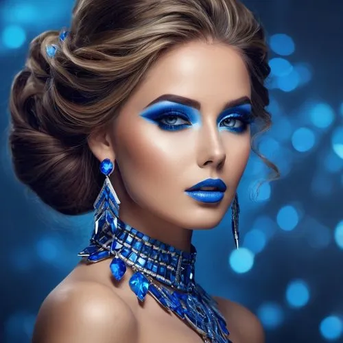 blue enchantress,electric blue,bluefly,jasmine blue,blueness,blue rose,color blue,blue eyes,bluing,blue peacock,neon makeup,royal blue,blue,mazarine blue,deep blue,blue moment,blue color,bluish,blue butterfly,eyes makeup,Photography,Artistic Photography,Artistic Photography 15