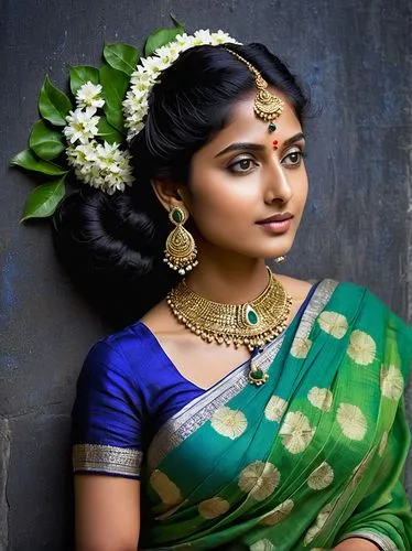 indian bride,sari,jaya,anushka shetty,indian girl,indian woman,east indian,saree,radha,indian,pooja,bridal jewelry,lakshmi,bridal accessory,tamil culture,nityakalyani,gold ornaments,humita,traditional,kamini kusum,Illustration,Black and White,Black and White 26