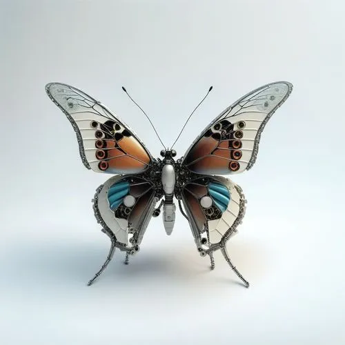 Futuristic Robotic World,hypolycaena,morpho peleides,morpho butterfly,melanargia galathea,graphium,morphos