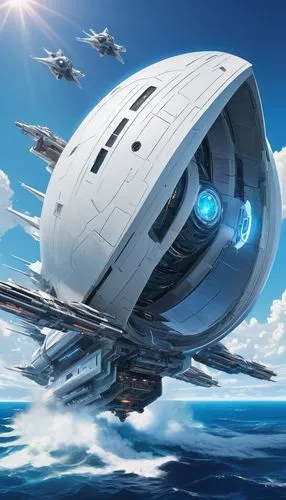 airships,skyship,airship,air ship,sky space concept,helicarrier,supercarriers,alien ship,dropship,dirigibles,carrack,skycycle,beriev,supercarrier,ufo intercept,seasteading,bathysphere,seaplane,enterprise,starbase,Conceptual Art,Fantasy,Fantasy 03