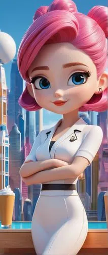 maeve,cute cartoon character,flushed,agnes,snowville,lazytown,gnomeo,aelita,eloise,rosalita,borisovich,lavagirl,milkshake,tiana,darla,dentimargo,film character,ice cream maker,denisovich,syndrome,Unique,3D,3D Character