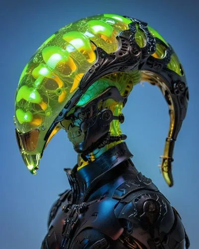 alien warrior,rinzler,mantis,emerald lizard,tenno,helmet,Photography,General,Realistic