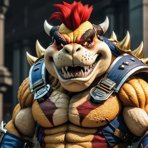 bowser,blanka,koopa,ganon,akuma,golias,gamagori,slann,jayasimha,etrigan,wario,ryu,modrak,jongrak,jaggi,dk,bukom,volchok,tairona,riki,Photography,General,Realistic