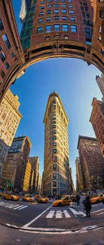 flatiron building,flatiron,fisheye lens,360 ° panorama,potsdamer platz,under the moscow city,bucharest,passeig de gracia,the boulevard arjaan,fish eye,moscow city,arbat street,baku eye,buenos aires,capital markets,barcelona,urban development,pano,bucuresti,360 °,Illustration,American Style,American Style 02