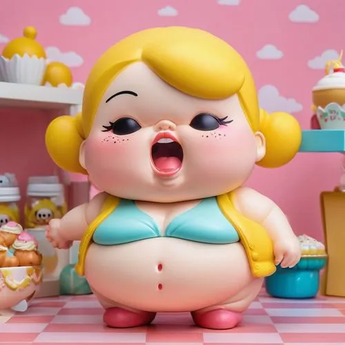 mcdull,kewpie dolls,kewpie,kewpie doll,bloating,cake buffet,doll kitchen,debu,gorda,obesity,pobjoy,transfat,diet icon,isabelle,eloise,sugar lumps,hypermastus,jiggles,candy island girl,pamyu,Photography,General,Realistic