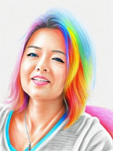 drawing pencil, colorful realistic fantasy,,rainbow pencil background,rainbow background,rainbow unicorn,wpap,colored pencils,colored crayon,color pencil,colourful pencils,coloured pencils,color penci