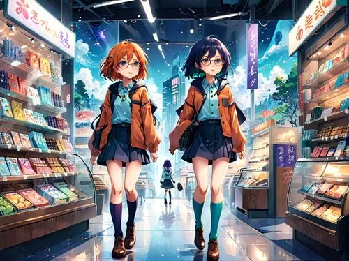 anime japanese clothing,shopping street,citrus,shopping icon,yodobashi,shopping venture,Anime,Anime,Realistic