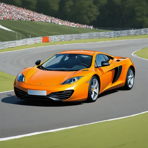 Describe the speed and elegance of the McLaren MP4-12C in a thrilling race.,mclaren mp4-12c,mclaren automotive,mp4-12c,mclaren 12c,mclaren,mclaren 650s,sports car racing,mclaren 570s,lotus art drawing