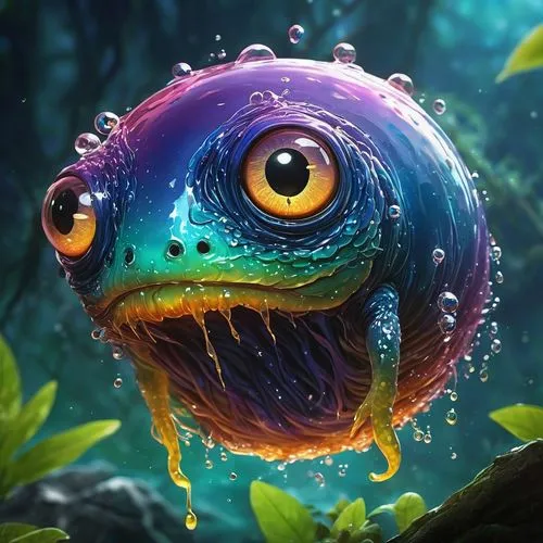 frog background,piranha,zoombinis,water frog,mwonzora,forest fish,discala,spiralfrog,heimerdinger,moji,rainbowfish,potamkin,pelophylax,boga,schwimmvogel,tadpole,pombo,kench,nimphaea,frog king,Illustration,Abstract Fantasy,Abstract Fantasy 18