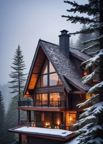 the cabin in the mountains,house in the mountains,house in mountains,snow house,winter house,chalet,log home,forest house,mountain hut,log cabin,snow roof,alpine style,beautiful home,house in the forest,snow shelter,timber house,coziness,nestled,wooden house,dreamhouse,Illustration,Japanese style,Japanese Style 16