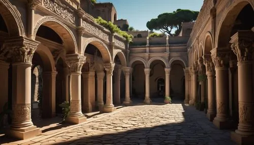 theed,alhambra,kasbah,arcaded,sapienza,la kasbah,cloister,arcades,palermo,porticos,mezquita,colonnades,alcazaba,courtyard,kanawa,inside courtyard,granada,taormina,archways,deruta,Unique,Paper Cuts,Paper Cuts 10