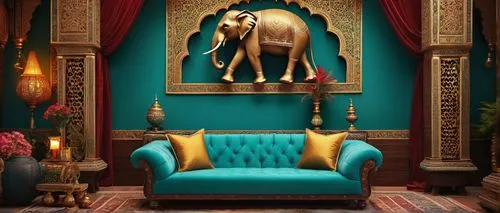 blue elephant,interior decor,maharaja,circus elephant,sabyasachi,maharajadhiraj,interior decoration,ottoman,ornate room,royal interior,opulence,mahdavi,opulent,opulently,maharajah,decor,furnishings,the throne,sumptuous,blue room,Photography,Documentary Photography,Documentary Photography 32