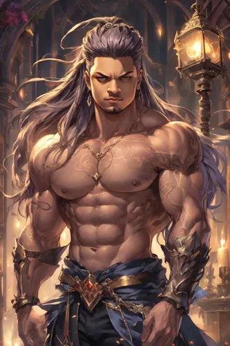 male character,male elf,libra,zodiac sign libra,barbarian,guilinggao,yi sun sin,dragon li,dane axe,muscular,blacksmith,adonis,leonardo da vinci,abs,shuanghuan noble,muscular build,xing yi quan,fantasy warrior,cg artwork,xiangwei,Digital Art,Anime