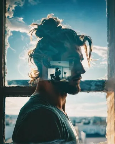 window to the world,viewfinder,double exposure,distant vision,window view,looking glass,lens reflection,window with sea view,the window,virtual landscape,photographers head,transparent window,blindfold,window,a girl with a camera,open window,multiple exposure,woman silhouette,virtual reality,binocular,Photography,Artistic Photography,Artistic Photography 07