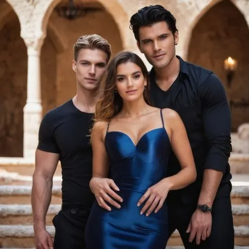 Детализация рук ,two people pose for the camera in a building,tvd,lindos,telenovelas,aljaz,tvynovelas,corinthos