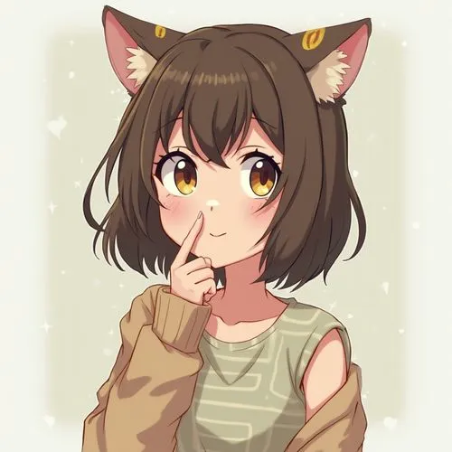 maekawa,nya,neko,cat ears,chara,miku maekawa