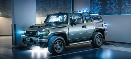 FJ cruiser but looking like Delorean from Back to the Future ,Back to the Future (SUV) ,uaz,cybertruck,smartruck,iveco,maruti,FJ Cruiser,Anime,Anime,General