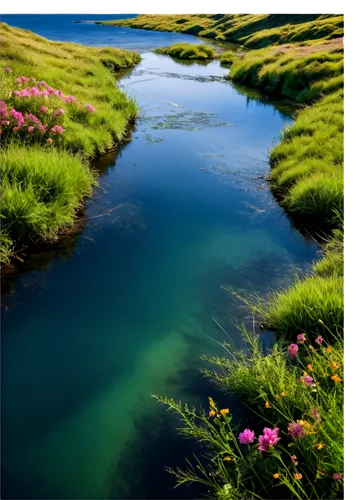 mountain spring,brook landscape,river landscape,mountain stream,headwaters,waterscape,meadow landscape,flower water,flowing creek,background view nature,allelopathic,flowing water,nature background,mountain river,colorful water,mirror in the meadow,nature landscape,alpine meadow,alpine lake,aura river,Illustration,Paper based,Paper Based 13