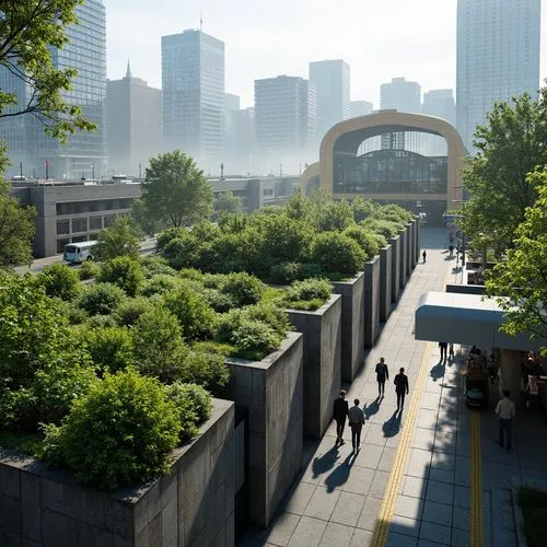 marunouchi,shiodome,jussieu,nakanoshima,sanlitun,hafencity,songdo,roppongi,omotesando,broadgate,biopolis,tamachi,difc,juilliard,azabu,potsdamer platz,urban park,yeouido,courbevoie,hamanoshima