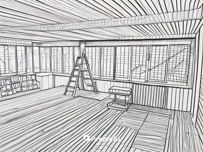 japanese-style room,attic,study room,wireframe graphics,wireframe,hanok,frame drawing,office line art,reading room,examination room,classroom,camera drawing,line drawing,assay office in bannack,sauna,