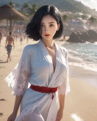 hanbok,beach background,kimjongilia,kim,joy,geisha girl,geisha,beach walk,beach moonflower,japanese doll,mulan,japanese idol,ao dai,bjork,korea,the sea maid,the japanese doll,on the beach,model doll,sanya,Photography,Commercial