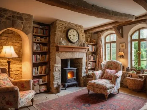 inglenook,sitting room,fireplace,country cottage,reading room,cotswolds,fire place,fireplaces,log fire,claverton,great room,home interior,breakfast room,coziness,country hotel,cosier,country house,interior decor,trerice in cornwall,endsleigh,Art,Artistic Painting,Artistic Painting 05