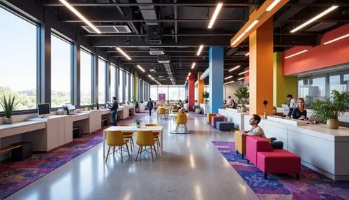 gensler,yotel,modern office,medibank,bridgepoint,andaz,phototherapeutics,rackspace,daylighting,lobby,ideacentre,bureaux,enernoc,search interior solutions,googleplex,breakfront,cafeteria,oticon,collaboratory,offices