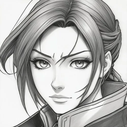 vayne,yuanji,anduin,xuanwei,xiahou,huanghua,Illustration,Black and White,Black and White 08