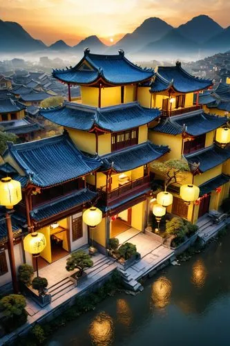 asian architecture,wuzhen,lijiang,qingcheng,hengdian,shuozhou,suzhou,qingming,shaoming,oriental,teahouses,chaozhou,xinglong,hezhou,tianlong,guangping,linzhou,longshan,baoding,dazhong,Photography,General,Natural