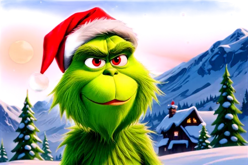 grinch,christmas messenger,christmasbackground,tomte,christmas background,chrismukkah,christmas wallpaper,edit icon,orvil,christmas greetings,santy,christmas greeting,christmas snowy background,fir green,kirkhope,christman,fir,yuletide,scrooges,grouch,Illustration,Realistic Fantasy,Realistic Fantasy 01