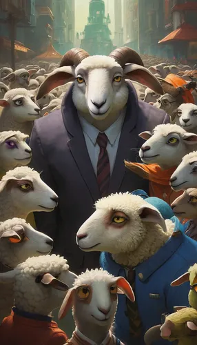 flock of sheep,a flock of sheep,the sheep,counting sheep,barnyard,herd of goats,hare field,wolf in sheep's clothing,shoun the sheep,rodents,sheep,herd,the herd,rabbits,many teat mice,sheeps,rabbit family,kangaroo mob,year of the rat,sheep shearer,Conceptual Art,Fantasy,Fantasy 15