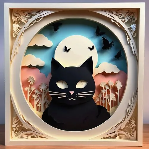 cat frame,halloween frame,cat vector,circle shape frame,framed paper,art deco frame,frame illustration,decorative frame,digital photo frame,round autumn frame,frame border illustration,paper art,shadowbox,christmas frame,magpie cat,studio ghibli,paper frame,fall picture frame,photo frame,cartoon cat,Unique,Paper Cuts,Paper Cuts 10