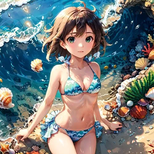 kumiko,yazaki,niijima,ocean,suzumiya,minori,Anime,Anime,Realistic