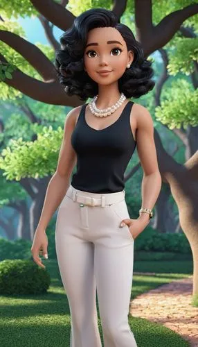 tiana,moana,mamta,real roxanne,demi,gina,Unique,3D,3D Character