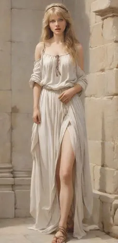 bouguereau,emile vernon,girl in a historic way,aphrodite,classical antiquity,pilate,bougereau,girl on the stairs,cybele,louvre,girl in a long dress,cleopatra,girl with cloth,athena,girl in cloth,blonde woman,ancient art,artemisia,cepora judith,young woman,Digital Art,Classicism