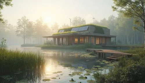 house in the forest,house with lake,summer cottage,small cabin,forest house,houseboat,floating huts,house by the water,boathouse,boat house,summer house,the cabin in the mountains,treehouses,wooden house,cottage,forest lake,greenhut,inverted cottage,idyllic,treehouse,Photography,General,Realistic