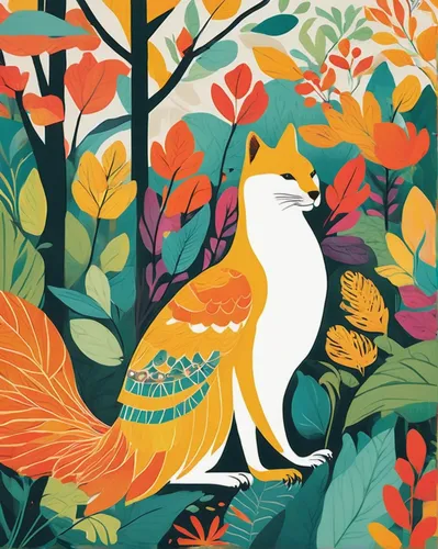 flower and bird illustration,bird illustration,tropical bird,whimsical animals,an ornamental bird,ornamental bird,bird painting,tropical bird climber,tropical birds,spring bird,garden bird,nature bird,fall animals,magpie cat,bird pattern,garden birds,woodland animals,cat sparrow,bird bird kingdom,wild bird,Illustration,Vector,Vector 08