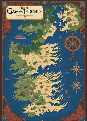 Explore the intricate map of Game of Thrones,imperial shores,the continent,game of thrones,old world map,kings landing,lord who rings,thrones,northern longear,island of fyn,isle of may,cartography,con