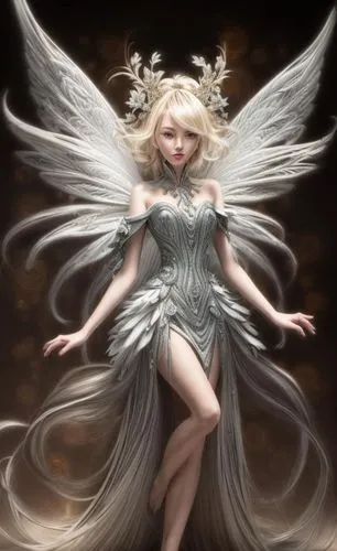 faerie,faery,sylphs,angel girl,angel wings,vintage angel,Common,Common,Natural